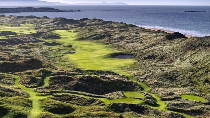The Dunluce Links at Royal Portrush hosts The Open Championship for a third time
